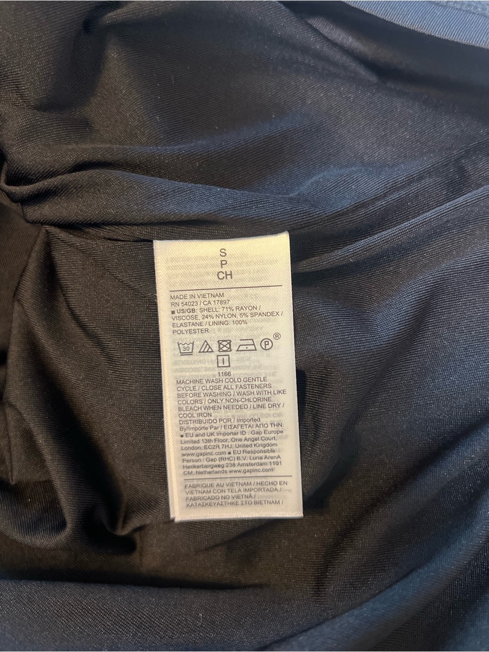 Banana Republic NWT Black Scuba Knit Midi Pencil Skirt Size SMALL - Picture 8 of 8